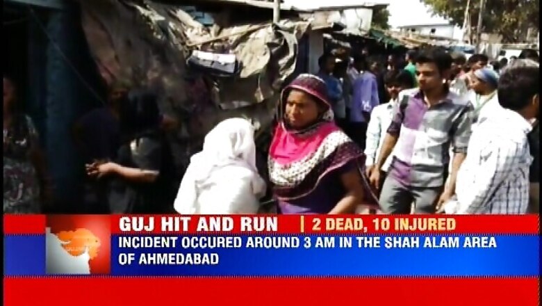 Ahmedabad: 2 people killed, 10 others injured in hit-and-run case