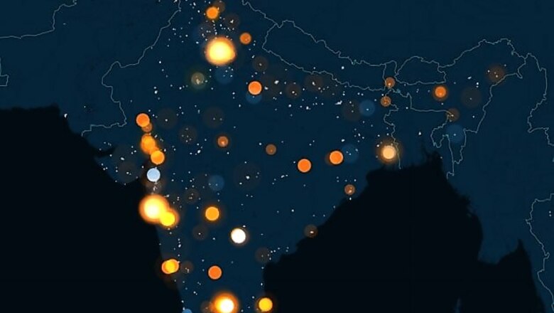 Lok Sabha election results: This animated map shows you how India tweeted on May 16