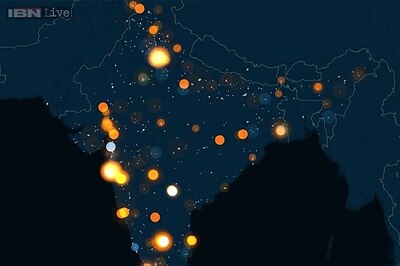 Lok Sabha election results: This animated map shows you how India tweeted on May 16
