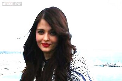 Snapshot: Aishwarya Rai teams up printed shirt and jacket with white pants in her first appearance at Cannes this year