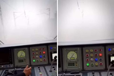 Watch: Loco Pilot Steers Train Through Thick Fog As Temperature Continues To Dip in North India