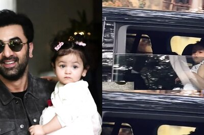 Ranbir Kapoor Takes His Daughter Raha Out For A Drive, Watch Viral Video