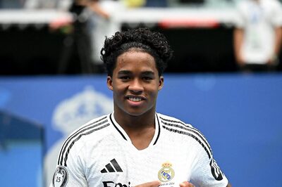 Brazilian Teenager Endrick Unveiled by Real Madrid at Santiago Bernebeu