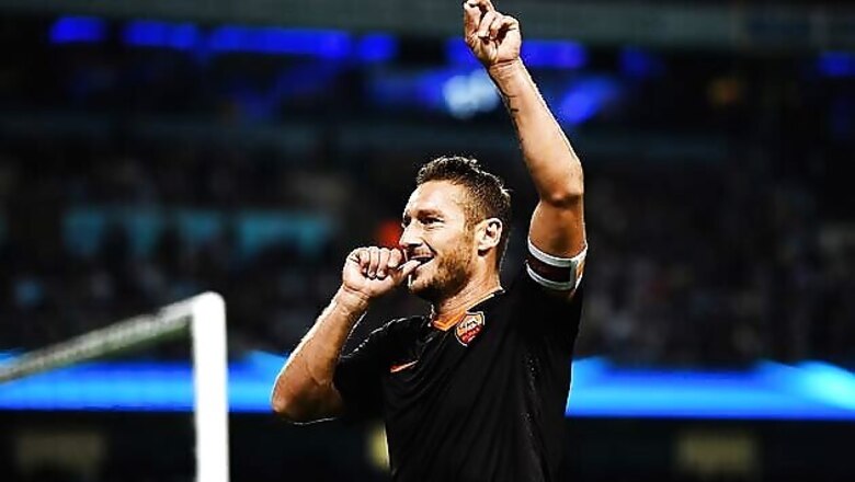 Champions League: Totti breaks record, earns Roma 1-1 draw with Manchester City