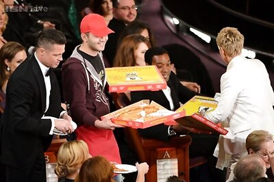 The most dramatic moments of Oscars 2014: Jennifer Lawrence falls, Ellen Degeneres distributes pizza