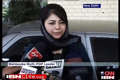 J&K polls a direct fight between PDP, BJP: Mehbooba Mufti