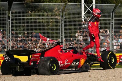 Australia Grand Prix: Ferrari's Charles Leclerc Crashes Out of Albert Park at First Corner