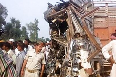 11 dead in train-truck collision in Uttar Pradesh