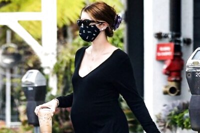 Katherine Schwarzenegger Flaunts Baby Bump as She Steps Out in All-black Athleisure, See Pics