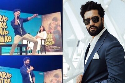 Vicky Kaushal Dances to Viral Punjabi Song Obsessed On Stage, Gets Loudest Cheers; Watch