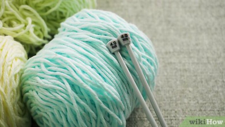 How to Knit Small Flowers