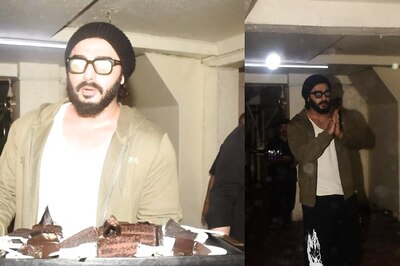 Arjun Kapoor Celebrates 38th Birthday With Paps Outside His Home; Watch