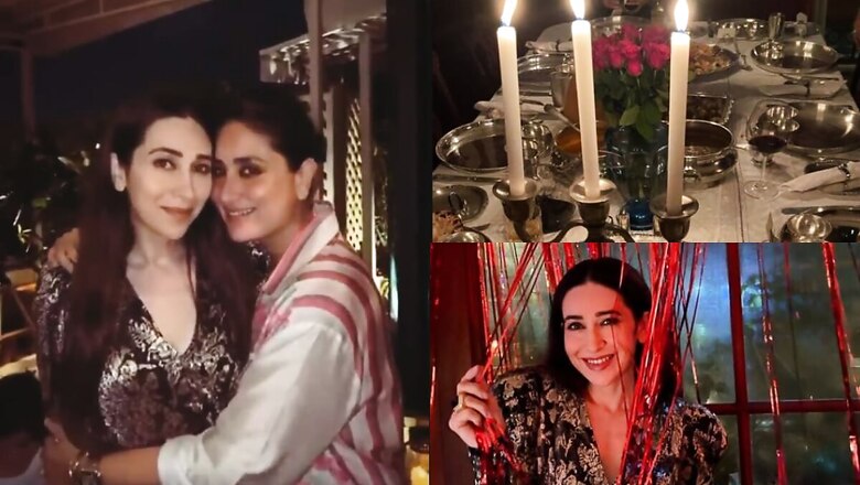 Birthday Girl Karisma Kapoor Is Grateful as Sister Kareena Kapoor Hosts Candlelight Dinner For Her