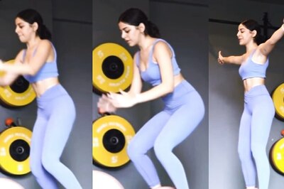 Alaya F Shows Off Her Extreme Workout Routine On Spin Balls In New Video