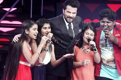 'Welcome Back' stars encourage 'Indian Idol Junior' contestants