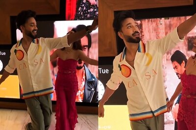 Ankita Lokhande Dances With Vicky Jain As They Promote Their New Music Video; Watch
