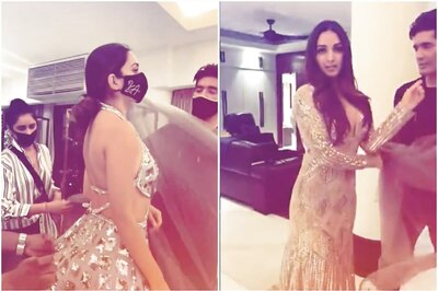 Kiara Advani Pulls Off Two Glamorous Looks at Fitting Session with Manish Malhotra