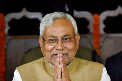 Nitish Kumar's Boat Collides with Pillar During Chhath Ghat Inspection, All Safe Onboard