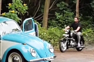 Fans Go Crazy Over Video of MS Dhoni Riding a Royal Enfield in His Ranchi Farm House: WATCH