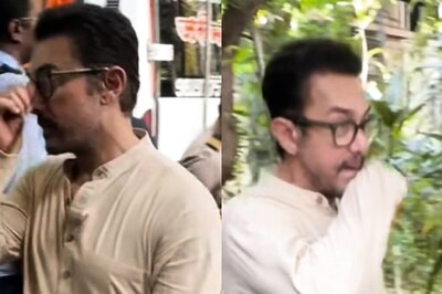 Aamir Khan Attends Ex-wife Reena Dutta's Father's Funeral, Kiran Rao And Junaid Khan Accompany Him | Watch