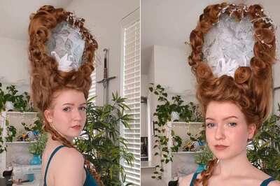 Woman Recreates Queen Charlotte's Swan Wig From ‘Bridgerton’, Impresses Netizens