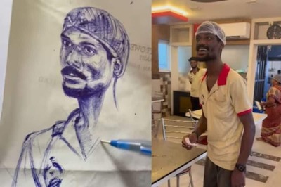 Watch: Artist Brightens Ups A Waiter’s Day With This Special Gesture