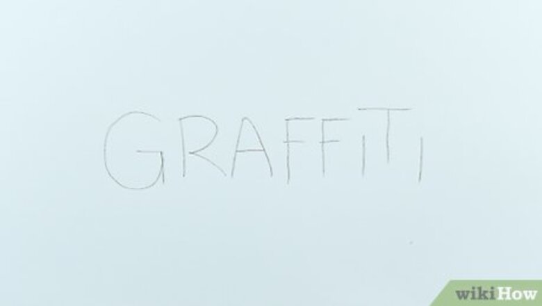 How to Draw Graffiti Letters