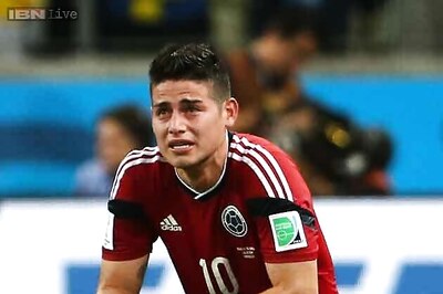 World Cup 2014: Pride and sorrow for tearful Rodriguez as Colombia exit