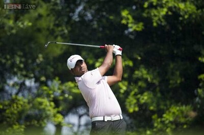 Lahiri's putt helps Asia fight back in EurAsia Cup