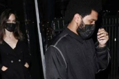 Angelina Jolie and The Weeknd Spotted on Dinner Date for Second Time Fueling Rumours