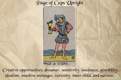 What Does the Page of Cups Tarot Card Mean? (Upright & Reversed)