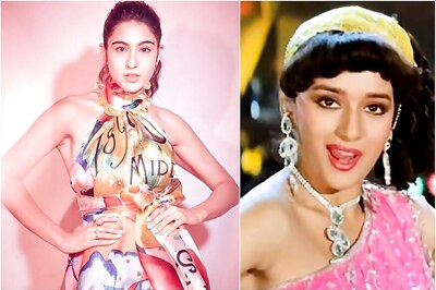 Sara Ali Khan Sets the Stage on Fire as She Performs on Madhuri Dixit's Song Ek Do Teen