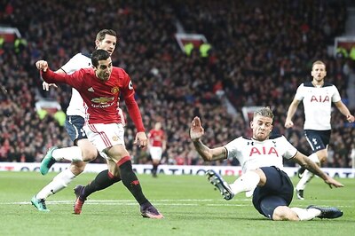 EPL: Henrikh Mkhitaryan Tames Spurs to stop Manchester Utd Rot