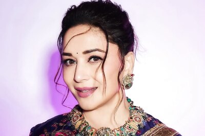 Madhuri Dixit Channels 90s Nostalgia In Elegant Ethnic Ensemble