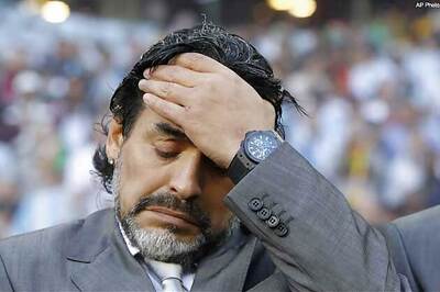 Maradona unsure about future after WC exit