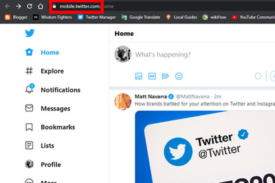 How to Disable JavaScript to View the Old Version of Mobile Twitter