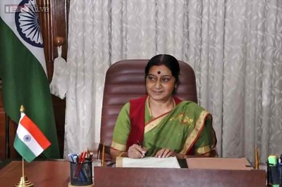 Sushma Swaraj chairs brainstorming session with Indian envoys