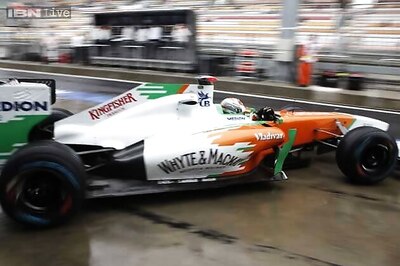 Force India's Sergio Perez fifth on day two of pre-season testing