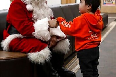 Marines On Snowmobiles Help Santa In Alaska's Remote Arctic