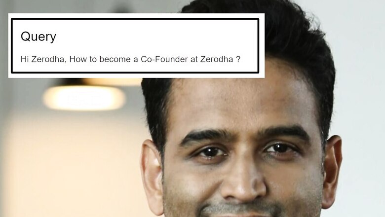 'How to Become Zerodha Co-founder?' Nithin Kamath Gives Witty Reply to Twitter User