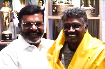 Tamil MP Visits Mari Selavaraj’s House And Congratulates Him For His Film Vaazhai