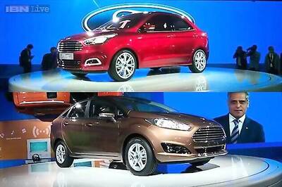 Auto Expo 2014: Ford unveils new Fiesta, Figo Concept sedans