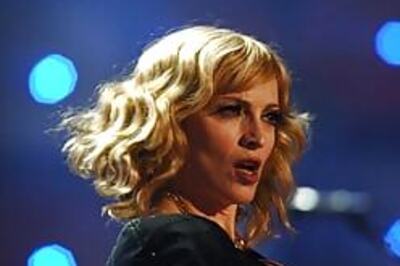 Madonna up for a jig on hit Ash number