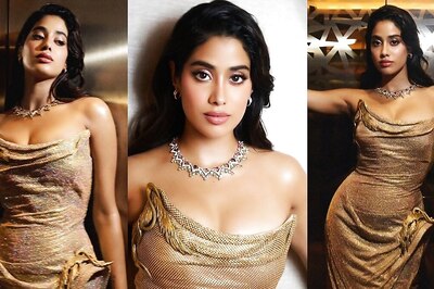 Janhvi Kapoor Strikes Gold In A Glamorous Gaurav Gupta Gown At IIFA Awards 2024
