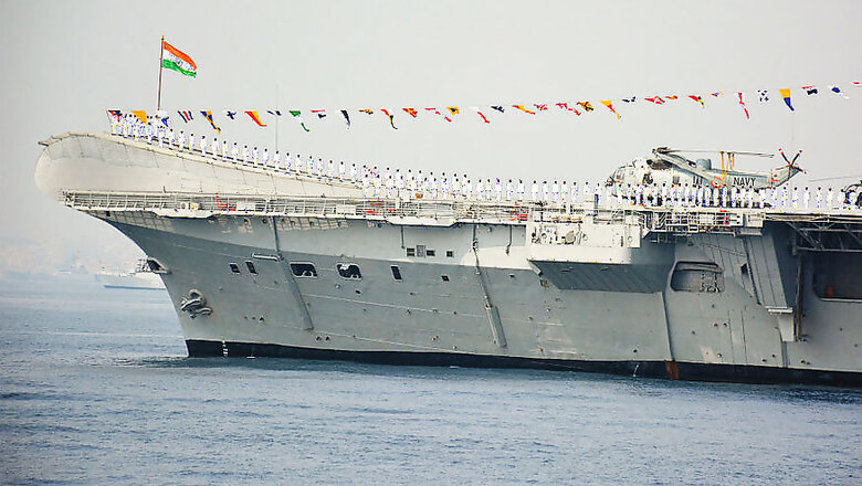 Indian Navy Says Goodbye to World's Oldest Aircraft Carrier INS Viraat