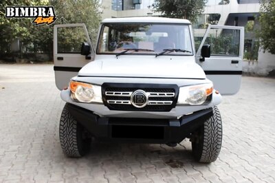 This Brabus-Style Modified Mahindra Bolero SUV Looks Like It Means Business