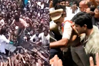 Allu Arjun And Ram Charan Get MOBBED By Fans In Recent Outings; Videos Go Viral | Watch