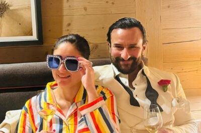 Kareena Kapoor Khan Looks Cool in Colourful PJ, Poses With Her Man in DJ, Says ‘As Cheesy As It…’; Photo