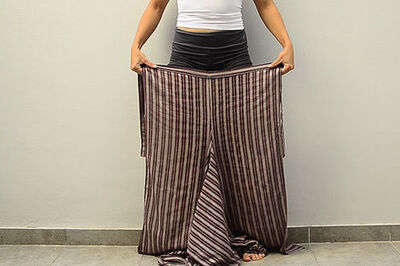 2 Easy Ways to Tie Sarong Pants