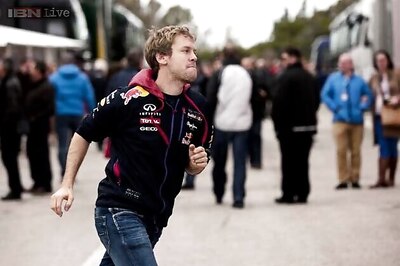 Sebastian Vettel has problems as Mercedes march on